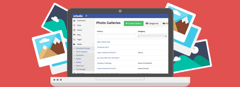 Powerfully Using Photo Galleries in Your School Website
